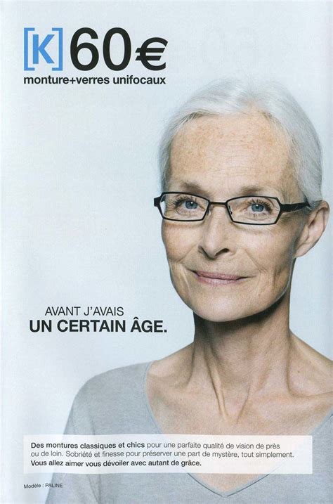 Mannequins seniors dans la publicité